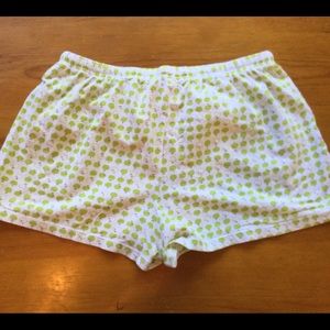 🌼FREE W/BUNDLE🌼 ST. EVE Apple Pajama Shorts Lime